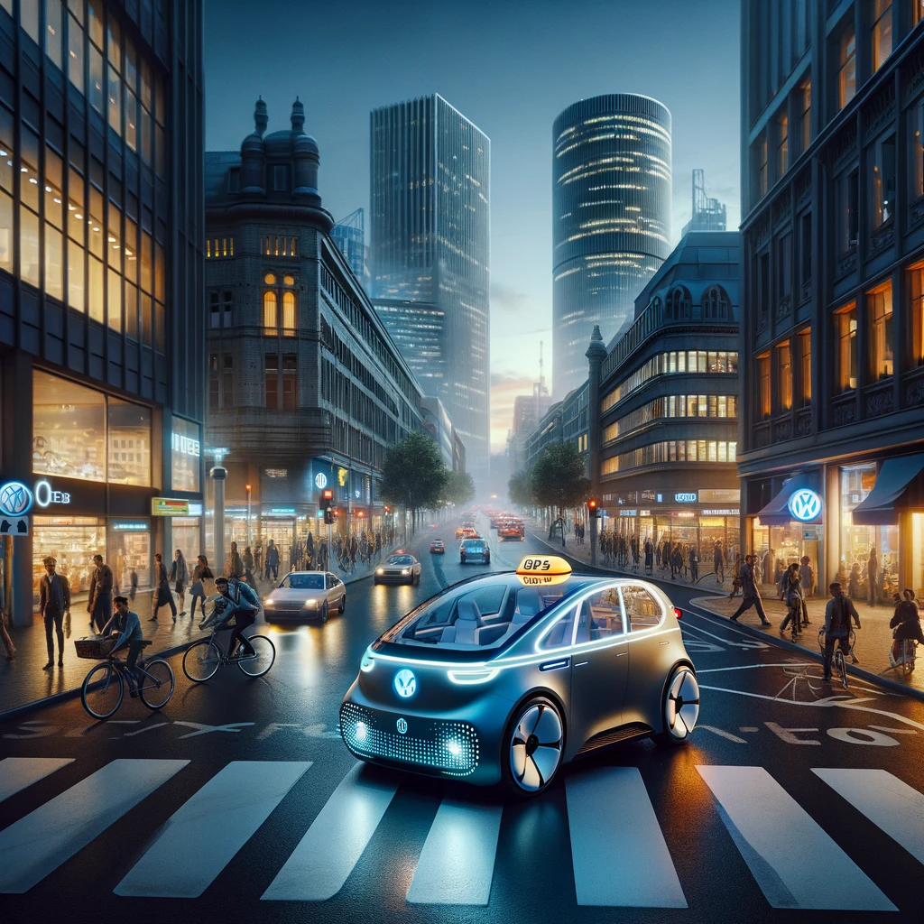 Le Combi ID.Buzz de Volkswagen Se Transforme en Robot-Taxi